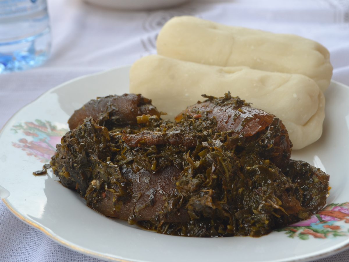 Eru + Water Fufu