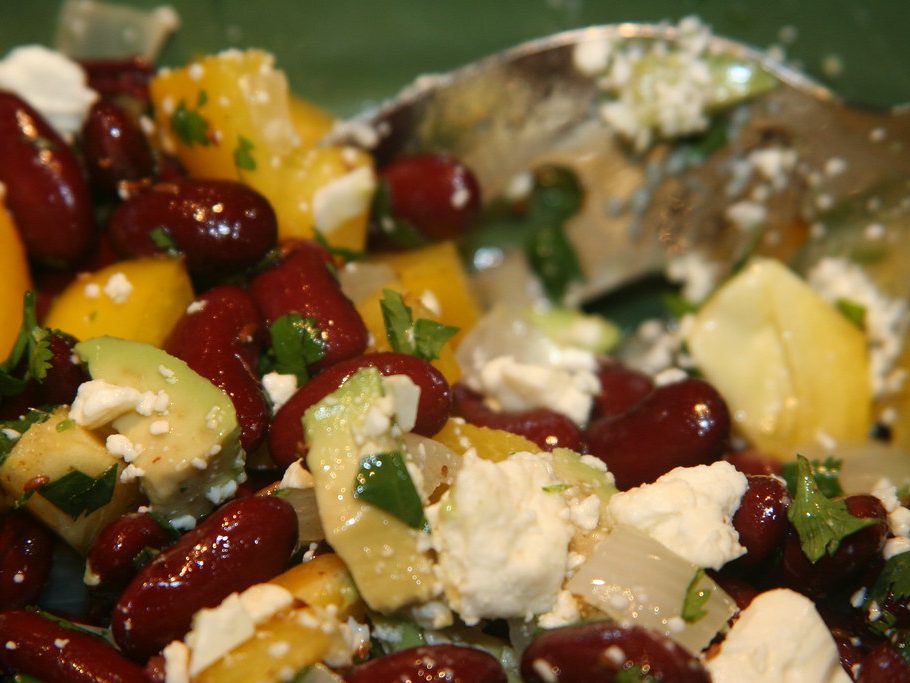 Salade haricots rouges & maïs